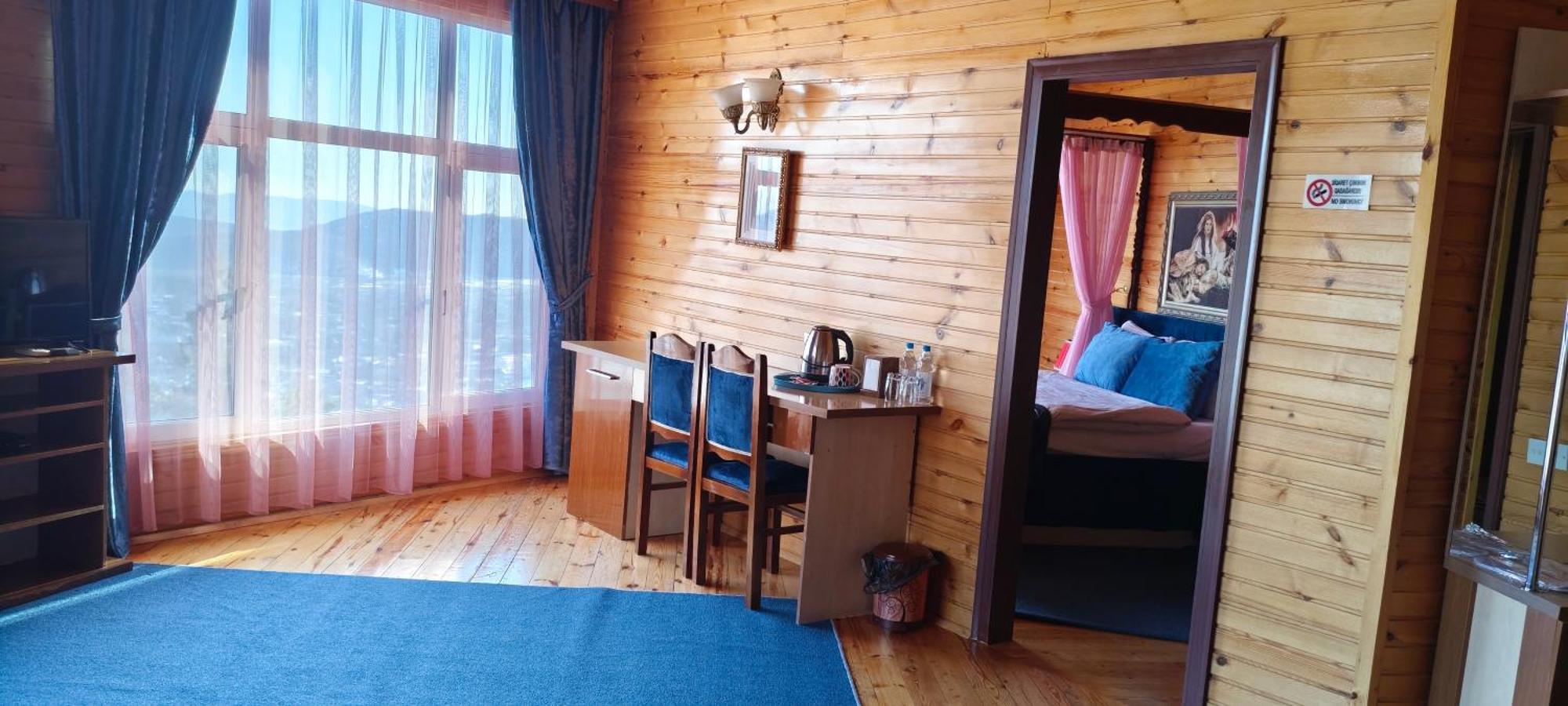 Kungut Hotel & Restaurant Şǝki Exteriér fotografie
